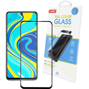 Захисне скло Global Full Glue для Xiaomi Redmi Note 9S Black в Чернівцях