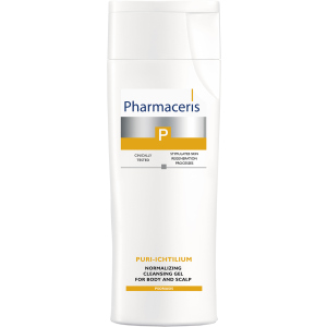 Гель Pharmaceris P Puri-Ichtilium Body and Scalp Wash Gel для миття шкіри голови та тіла 250 мл (5900717146259) в Чернівцях