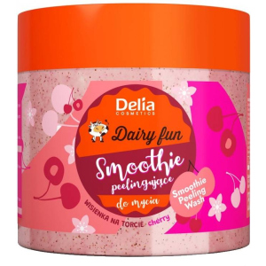 Пілінг для душу Delia Cosmetics Dairy Fun Smoothie Вишня 350 г (5906750800899) рейтинг