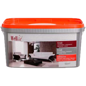 Клей Wellton для склошпалер 10 кг Білий (IG6546546887) в Чернівцях