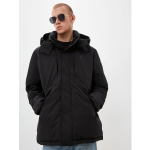 Куртка Calvin Klein Jeans Non Down Technical Parka J30J318680-BEH S Черная (8719854505822) лучшая модель в Черновцах