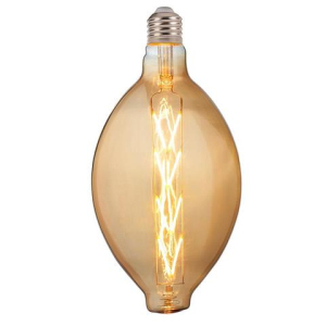 Лампа винтажная светодиодная филаментная (ретро) Horoz Electric Filament led Enigma-XL 8W E27 2200К Янтар ТОП в Черновцах