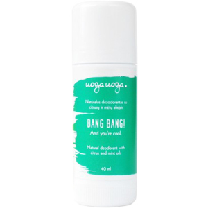Натуральний дезодорант Uoga Uoga з цитрусовими та м'ятними маслами 40 мл (4779040216691) надійний