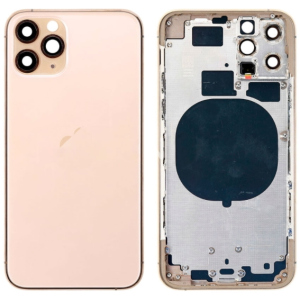 Кришка ззаду iPhone 11 Pro з рамкою Gold Copy в Чернівцях