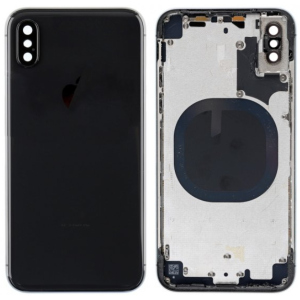 купити Кришка задня iPhone X з рамкою Space Gray Copy