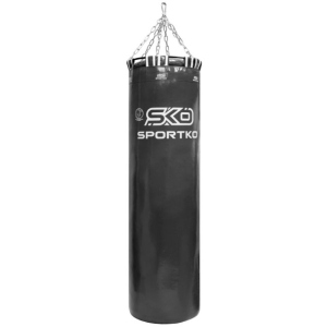 Мішок боксерський Sportko PVC 150 см з кільцем Чорний (SP-7018P05) в Чернівцях