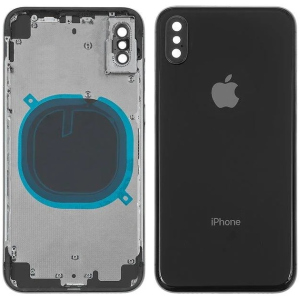 Кришка задня iPhone X з рамкою Space Gray краща модель в Чернівцях