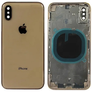 Кришка задня iPhone XS Max із рамкою Gold Copy ТОП в Чернівцях