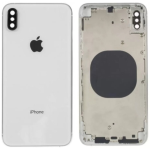 Кришка задня iPhone XS із рамкою Silver Copy ТОП в Чернівцях