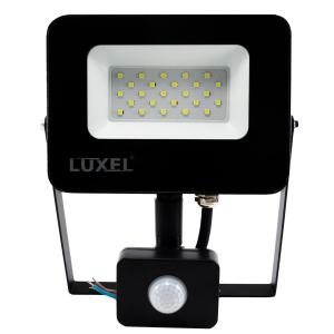 Прожектор LED 20W з датчиком руху Luxel (LPES-20C) ТОП в Чернівцях