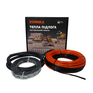 Тепла підлога ZOMMA Pro 5,5- 8,5 м² двожильна екранована ТОП в Чернівцях