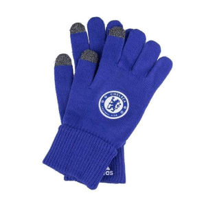 Рукавички для смартфона Adidas Chelsea FC GLOVES (M) A98715 краща модель в Чернівцях