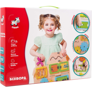 хороша модель Бізіборд Vladi Toys Будиночки (укр) (ZB3001-02) (4820195056967)