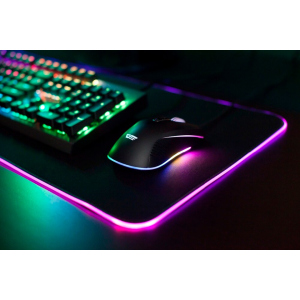 Ігрова поверхня Rasure Soft RGB Gaming Mouse Mat з підсвічуванням краща модель в Чернівцях