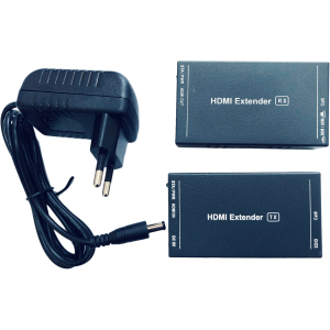 Удлинитель HDMI сигнала Atcom HDMI extender по витой паре до 60 м (14371)