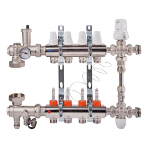 Колекторна група Icma 1"4 виходу, з витратоміром №K0111 надійний