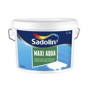 Шпатлевка акриловая SADOLIN MAXI AQUA влагостойкая голубая 2,5л