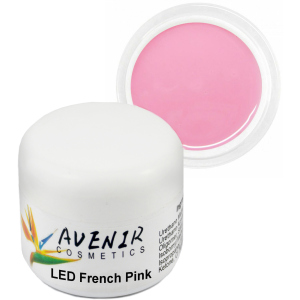 Гель для нарощування нігтів Avenir Cosmetics LED French pink 50 мл (5900308133088) в Чернівцях