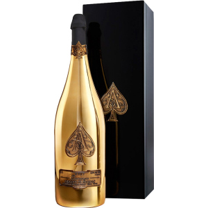 Шампанське Armand de Brignac Gold біле брют 1.5 л 12.5% ​​у подарунковій коробці (3380203434893) ТОП в Чернівцях