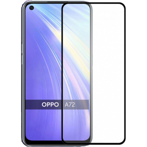 хороша модель Захисне скло Drobak для OPPO A72 Black (121298)