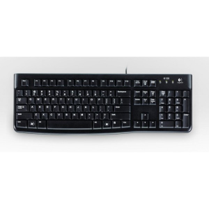 Клавиатура Logitech K120 Black (920-002643) for Business Укр надежный