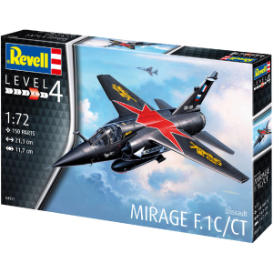 Сборная модель Revell Многоцелевой истребитель Дассо «Мираж» F1. Масштаб 1:72 (RVL-04971) (4009803049717)