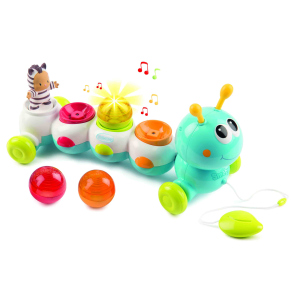 Электронная игрушка Smoby Toys Cotoons Гусеница со звуковым и световым эффектами (110422) в Черновцах