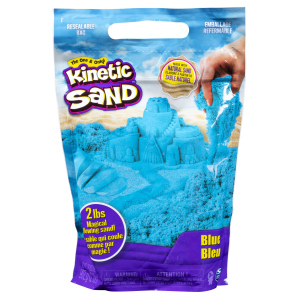 Пісок для дитячої творчості Kinetic Sand Colour Синій 907 г (71453B) ТОП в Чернівцях