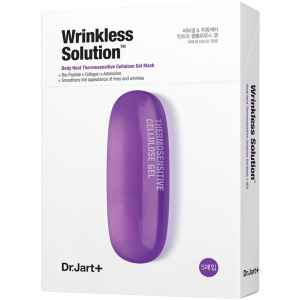 Термочутлива омолоджуюча маска для обличчя Dr.Jart+ Dermask Intra Jet Wrinkless Solution 28 г х 5 шт (8809642712669) краща модель в Чернівцях