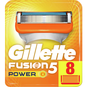 Змінні картриджі для гоління (леза) чоловічі Gillette Fusion5 Power 8 шт (7702018877621) ТОП в Чернівцях