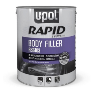 Шпатлевка универсальная быстросохнущая U-POL RAPID Body Filler 3 л (RAPID10/3) в Черновцах