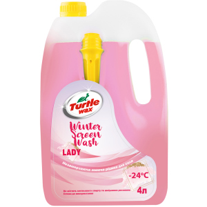 Омивач зимовий для авто стекол Turtle Wax Рідке полум'я Lady -24С 4 л (4770202393410) в Чернівцях