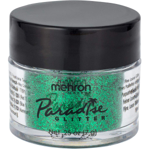 Рассыпчатые блестки Mehron Paradise Glitter Green 7 г (827-G) (764294587066) рейтинг