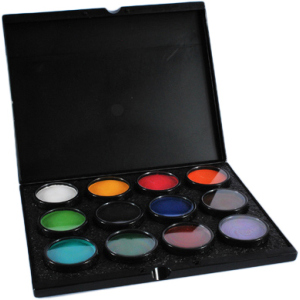 Професійна палітра аквагриму Mehron Paradise Makeup AQ 12 відтінків по 40 г (800-PAL-A) (764294580999) ТОП в Чернівцях