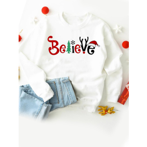 Свитшот Zuzu Believe ZZ3-0295.00P-20 XL Белый (LL2000000143897)