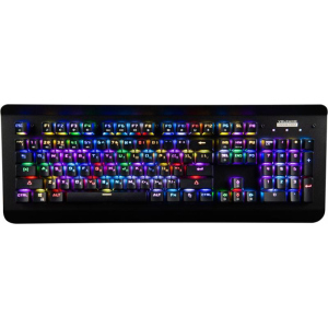 хороша модель Клавіатура Modecom Volcano Hammer 2 RGB Removable Blue Switch USB (K-MC-HAMMER2-U-BLUE-RGB-R) Black