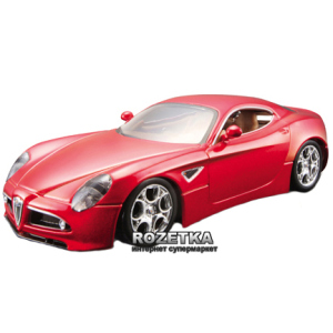 Автомодель Bburago (1:32) Alfa 8C Competizone (2007) (18-43004) Красный металлик лучшая модель в Черновцах