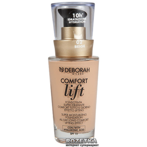 Тональная основа Deborah Comfort Lift вельветовая 02 Beige (8009518122572)