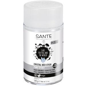 Сухий БІО-дезодорант для надчутливої ​​шкіри Sante Crystal не ароматизований 50 мл (4025089075721) в Чернівцях