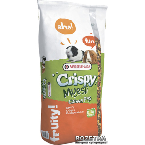 Корм для морських свинок Versele-Laga Crispy Muesli Cavia зернова суміш з вітаміном C 20 кг (611685) в Чернівцях