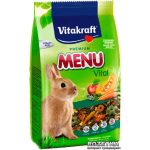 Корм для кроликів Vitakraft Menu Vital 3 кг (4008239255426) ТОП в Чернівцях