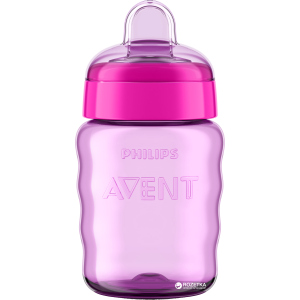 Чашка з м'яким носиком Philips AVENT 260 мл Червона (SCF553/00_red) краща модель в Чернівцях