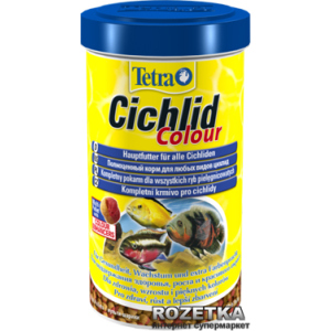 Корм Tetra Cichlid Colour для акваріумних риб у гранулах 500 мл (4004218197343) ТОП в Чернівцях