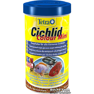 Корм Tetra Cichlid Colour Mini для акваріумних риб у гранулах 500 мл (4004218197367)