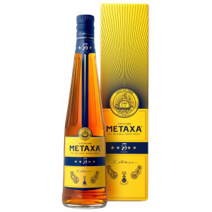 Бренди Metaxa 5* 0.7 л 38% в подарочной упаковке (5202795120054) лучшая модель в Черновцах