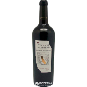 Вино 770 Miles Cabernet Sauvignon красное сухое 0.75 л 12.5% (3263280102407) ТОП в Черновцах