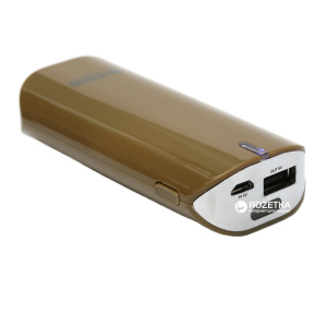 хорошая модель УМБ PowerPlant 5200 mAh Brown