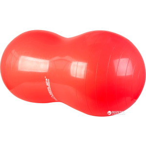 М'яч для фітнесу LiveUp Peanut 100x50 см Red (LS3223A-l) рейтинг