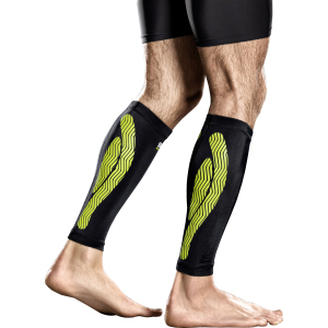 Бандаж на икру Select Calf Compression Support 6150 XL Черно-зеленый (5703543120512) лучшая модель в Черновцах