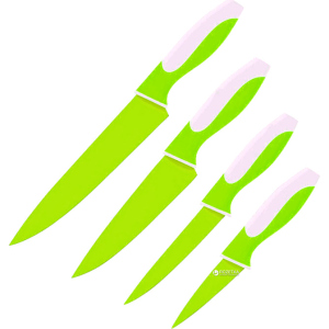 Набор ножей Calve из 4 предметов Зеленый (CL-3108 - З) в Черновцах